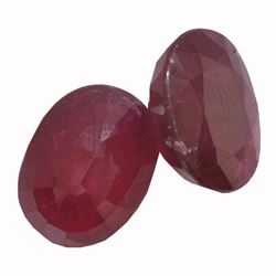 11.14ctw Oval Mixed Ruby Parcel