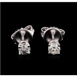 14KT White Gold 0.50ctw Diamond Stud Earrings