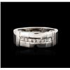Image 1 : 14KT White Gold 0.75ctw Diamond Ring
