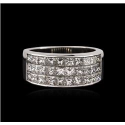 18KT White Gold 2.89ctw Diamond Ring