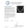 Image 3 : Tahitian Cultured Pearl Necklace with 14KT White Gold Diamond Clasp