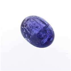 24.21ctw. One Oval Cabochon Cut Tanzanite