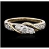 Image 1 : 10KT Yellow Gold 0.50ctw Diamond Ring