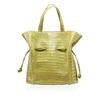 Image 1 : Nancy Gonzalez Lime Matte Crocodile Tote