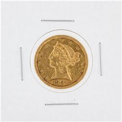 1901-S $5 VF Liberty Head Half Eagle Gold Coin