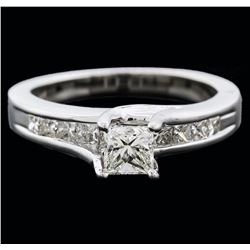 14KT White Gold 0.75ctw Diamond Ring