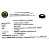 Image 2 : 14.9ctw. Natural Oval Blue Star Sapphire