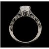 Image 3 : 14KT White Gold 1.53ctw Diamond Ring