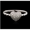 Image 1 : 14KT White Gold 0.30ctw Diamond Ring