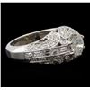 Image 2 : 18KT White Gold 1.96ctw Diamond Ring