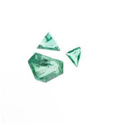 3.05cts. Triangular Cut Emerald Parcel