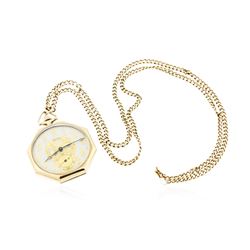 Waltham 14KT Yellow Gold Open Face Pocket Watch