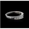 Image 2 : 14KT White Gold 0.50ctw Diamond Ring