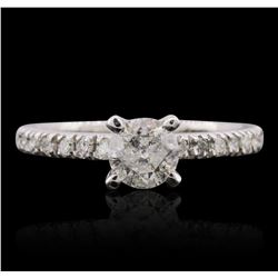 14KT White Gold 1.10ctw Diamond Ring