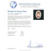 Image 3 : 14KT White Gold 14.80ct GIA Cert Morganite and Diamond Ring