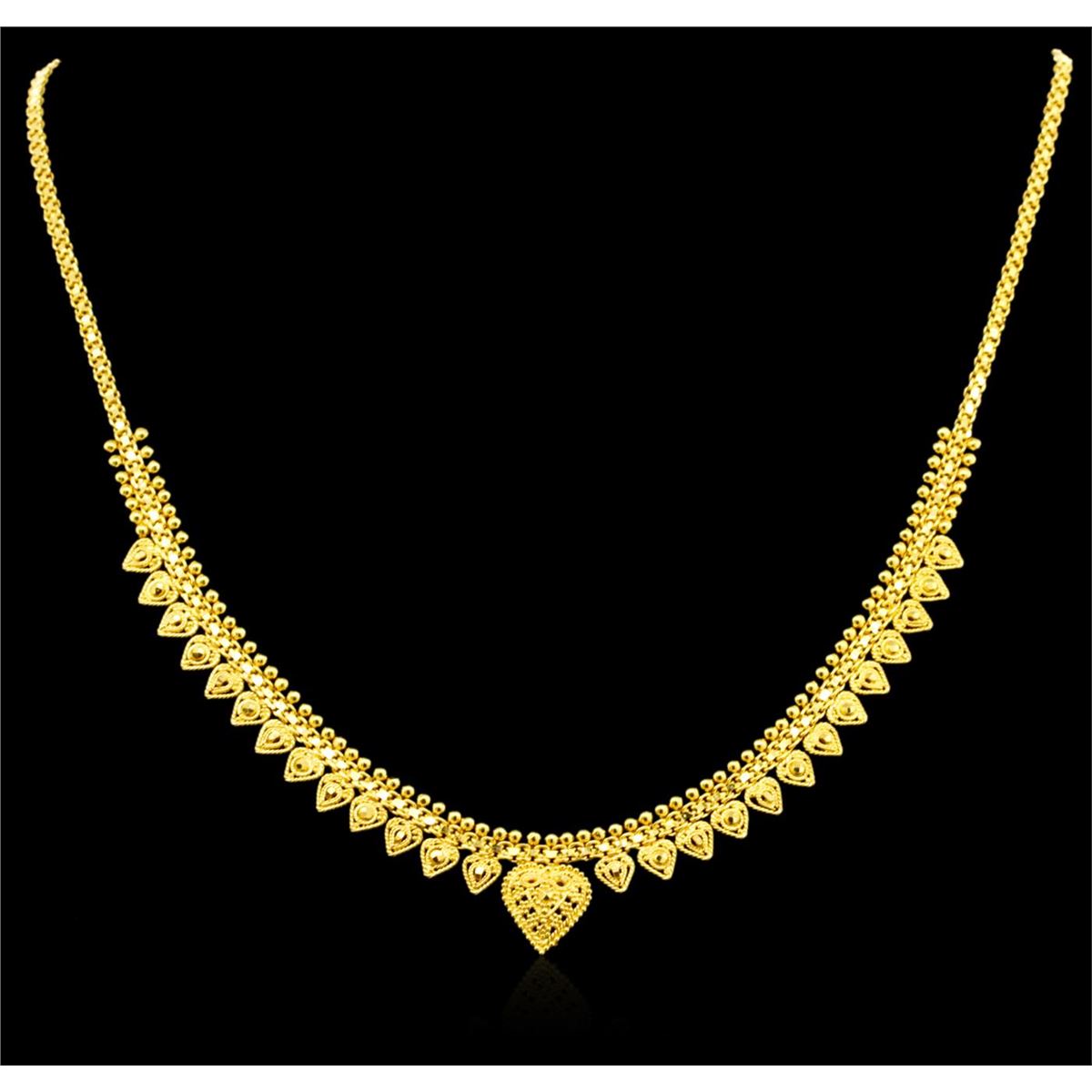22KT Yellow Gold Necklace 22KT Yellow Gold Necklace
