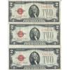 Image 1 : 1928 $2 Currency Lot of 3