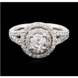 14KT White Gold 1.15ctw Diamond Ring