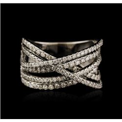 14KT White Gold 0.80ctw Diamond Ring