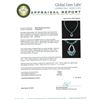 Image 5 : 14KT White Gold 29.36ctw Emerald and Diamond Necklace and Earring Suite