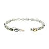 Image 3 : 14KT White Gold 17.86ctw Multi Color Sapphire and Diamond Bracelet