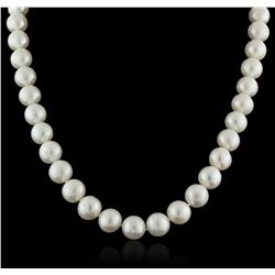 14KT White Gold Pearl Necklace