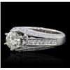 Image 2 : 18KT White Gold 1.80ctw Diamond Ring