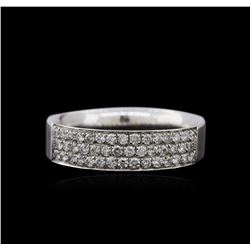 14KT White Gold 0.65ctw Diamond Ring