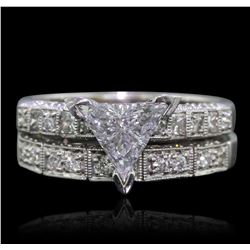 18KT White Gold 1.80ctw Diamond Ring