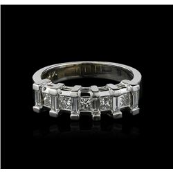 14KT White Gold 0.71ctw Diamond Ring