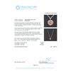 Image 4 : 14KT Rose Gold 16.13ct GIA Cert Morganite and Diamond Necklace