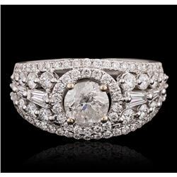 18KT White Gold 2.23ctw Diamond Ring