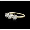 Image 2 : 14KT Yellow Gold 0.50ctw Diamond Ring