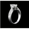 Image 3 : 1.72ctw Diamond Ring - 18KT White Gold