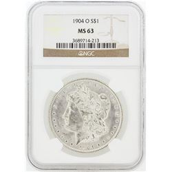 1904-O NGC MS63 Morgan Silver Dollar