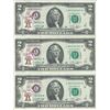 Image 1 : 1976 $2 1st Day Currency Lot of 3