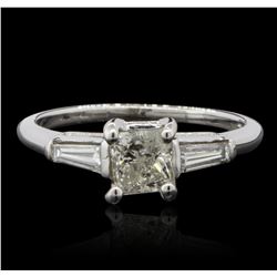 14KT White Gold 0.99ctw Diamond Ring