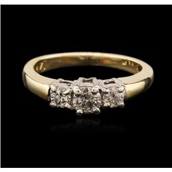 14KT Two-Tone Gold 0.42ctw Diamond Ring