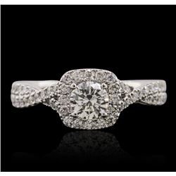 14KT White Gold 1.00ctw Diamond Ring