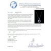 Image 3 : 14KT White Gold 3.73ct Tanzanite and Diamond Pendant With Chain