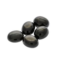 23.48ctw. Oval Black Star Sapphire Parcel