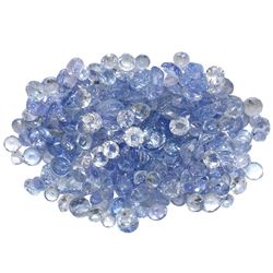 15.7ctw Round Mixed Tanzanite Parcel