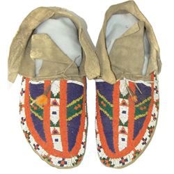 Cheyenne Beaded Moccasins