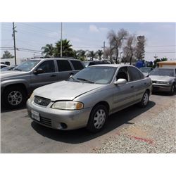00 Nissan Sentra 4 Dr  Sedan - T - DRIVE MC HG