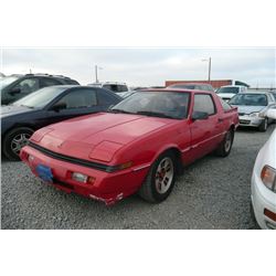 87 Mitsubishi Starion 2 Dr  Hatchback - T - `DRIVE