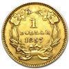 Image 1 : $1 Indian Head Gold Type 3. Approx 150 years old