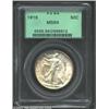 Image 1 : 1916 50C MS64 PCGS. Typically struck for this issue, and somewhat soft near the centers, this near-G