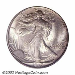 1917-D 50C Reverse MS64 PCGS. The 1917-D Reverse is a curious issue. More were struck of this variet