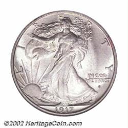 1917-S 50C Obverse MS62 PCGS. In terms of condition rarity, the 1917-S Obverse is considered the sec