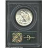 Image 2 : 1918-S 50C MS63 PCGS. The warm silver-gray surfaces of this fine Mint State example display a pair o